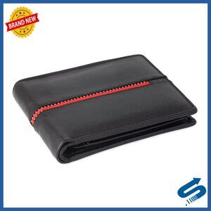 Handmade Leather Wallet with Multiple Pockets, Men's Accessory